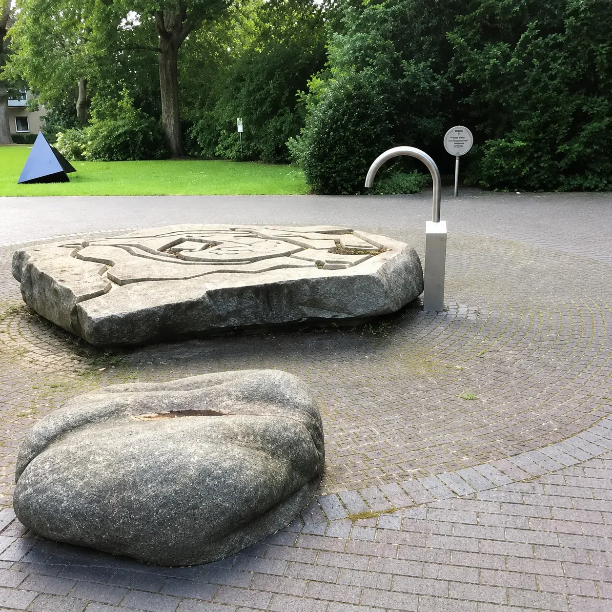 Wasserspielplatz an der Ameide
