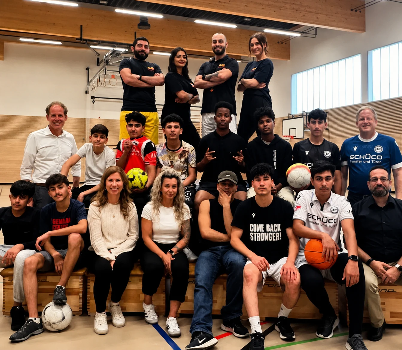Sport und Bewegung fĂĽr junge GeflĂĽchtete