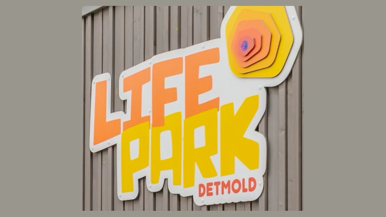 Schild des Life Park Detmold
