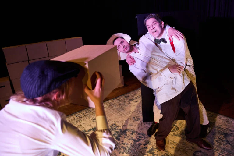 Szene aus der Uraufführung des Fechenbach-Theaterstücks