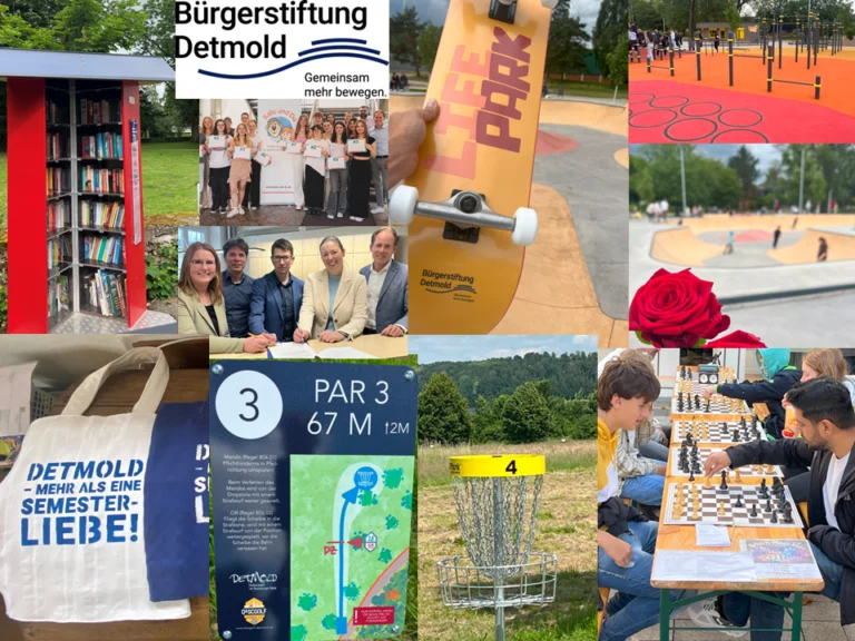 Grafik: Gemeinsam mehr bewegen — für Detmold